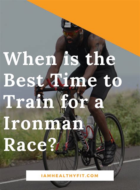 When is the Best Time to Train for a Ironman Race? - Nory Pouncil ...