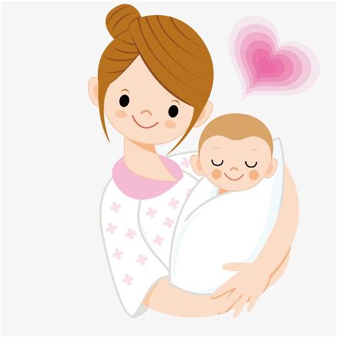 Mother Holding Baby White Transparent, Mother Holding A Baby, Baby, Vector, Mom PNG Image For ...