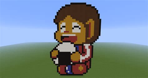 Minecraft Pixel Art : Alex Kidd by Diablofr91 on DeviantArt