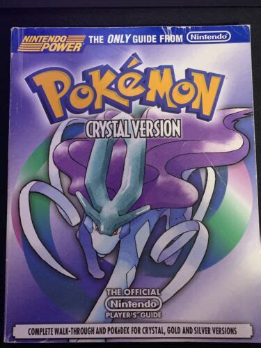 Mavin | Nintendo Power POKEMON CRYSTAL VERSION Official Strategy Guide players game boy