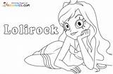 Lolirock Coloring Pages sketch template