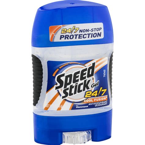 Speed Stick Gel by Mennen 24/7 Antiperspirant/Deodorant Cool Fusion | Stuffing | Foodtown