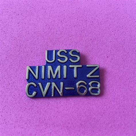 US NAVY USS Nimitz Text Hat Pin $8.90 - PicClick