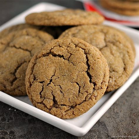 Soft and Chewy Ginger Snaps » Persnickety Plates