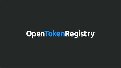 Integration for Developers | OpenTokenRegistry