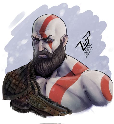 KRATOS fanart by lucaspflp on DeviantArt