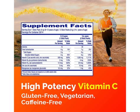 Orange Vitality Crystals for Immune Support | Emergen-C