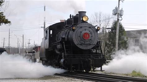 Wilmington & Western Railroad no. 58-April 7, 2019 - YouTube