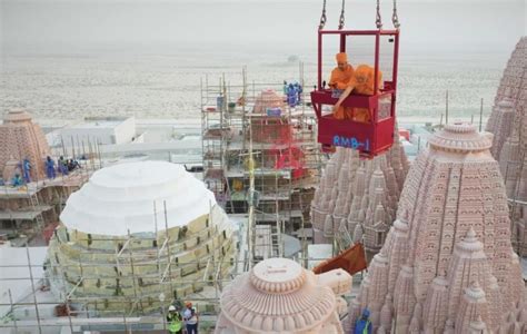 Abu Dhabi: Construction on Hindu temple almost complete - Construction ...