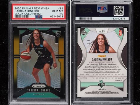 Sabrina Ionescu Rookie Becomes Most Expensive WNBA Card Ever After ...