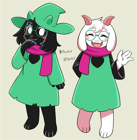 Both Ralsei renditions are cute :3 (Art by @akimaru_FA) : r/ralsei