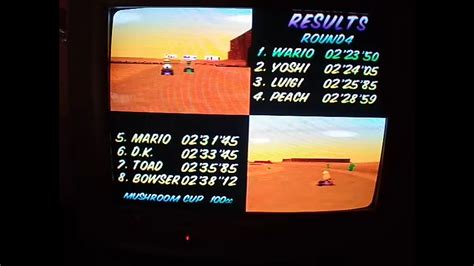 Mario Kart 64: Kalimari Desert [100cc] (N64) high score by omargeddon