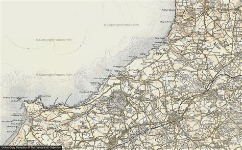 Historic Ordnance Survey Map of Portreath, 1900