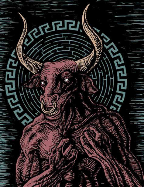 Minotaur of the Labyrinth by FireBert101 on DeviantArt