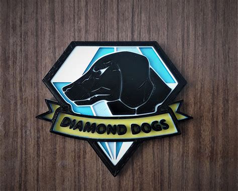 STL file Diamond dogs logo・Template to download and 3D print・Cults