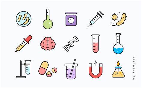 Free 15 Science Icon Logo Design - VECTOR & PNG