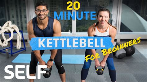 20 Minute Kettlebell Workout for Beginners - With Warm-Up and Cool-Down ...