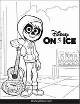 Disney On Ice Coloring Pages  Coloring Nation sketch template