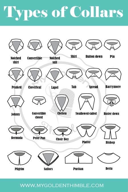 Types Of Collars Guide: Name, Pictures, and Descriptions.