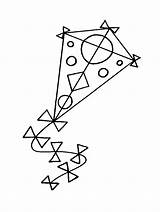 Free Printable Kite Coloring Pages For Kids sketch template