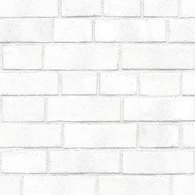 Textured Brick Peel & Stick Wallpaper White - Threshold™ : Target