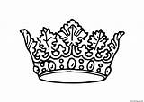 Printable Crown Coloring Pages sketch template