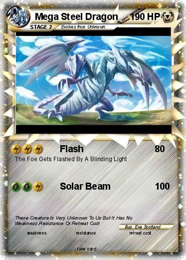 Pokémon Mega Steel Dragon - Flash - My Pokemon Card