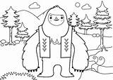Printable Yeti Coloring Pages PDF  Coloringfoldercom sketch template