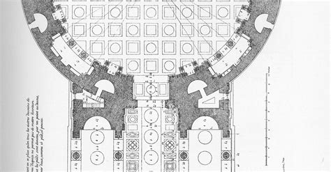 Floor Plan of the Pantheon, Rome (Illustration) - World History Encyclopedia