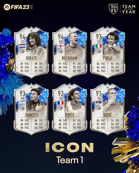 FIFA 23 TOTY ICONs Official Full List and Release Date ...