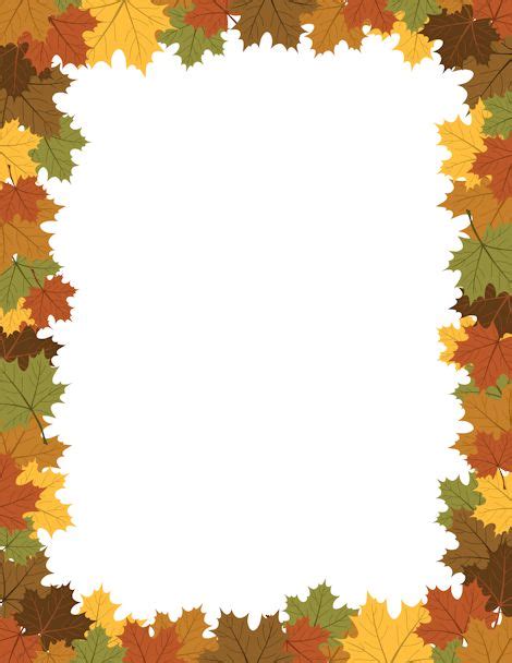 Fall Borders, Borders Free, Borders And Frames, Borders For Paper, Clip ...