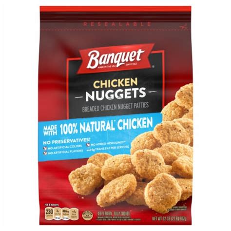 Banquet Chicken Nuggets Frozen Chicken, 32 OZ - QFC