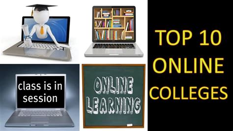 Top 10 online colleges | Top ranked online colleges - YouTube