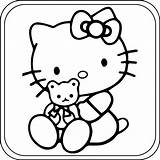 Hello Kitty Coloring Pages Preschool  Kindergarten First Grade sketch template