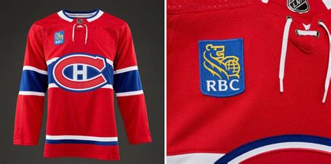 The Montreal Canadiens now have an RBC logo on their jerseys