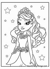 Ever After High Coloring Pages To Print sketch template