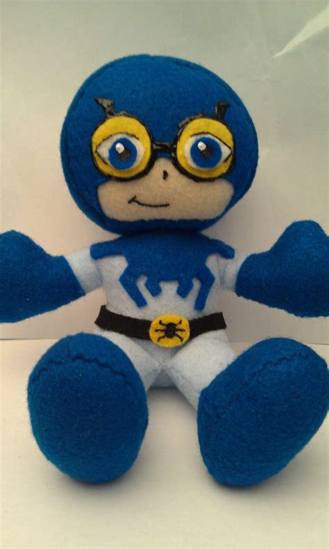 Blue Beetle Plushie (Ted Kord) by DNadeshiko on DeviantArt