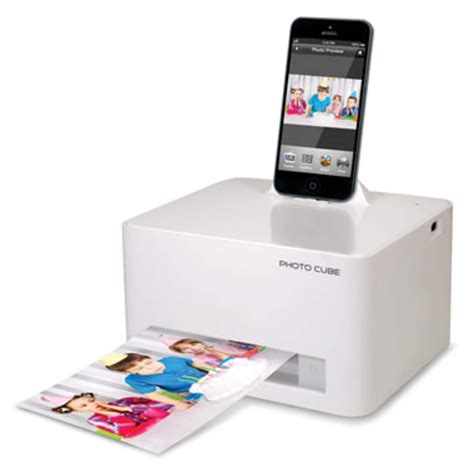 The iPhone 5 Photo Printer | Iphone photo printer, Photo printer ...