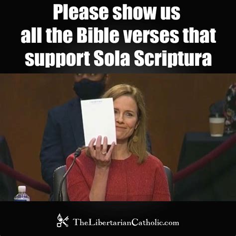 All the Bible Verses That Support Sola Scriptura - The Libertarian Catholic The Libertarian Catholic