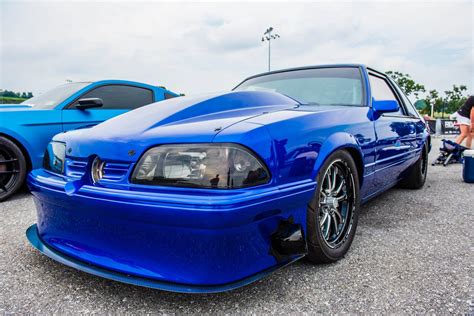 Blue Bullet: Drag Fox Mustang Is Built To Perfection