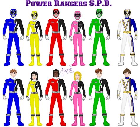 Power Rangers SPD by Ameyal on DeviantArt