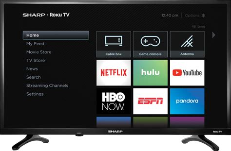 Sharp 32" Class LED 720p Smart HDTV Roku TV LC-32LB601U - Best Buy