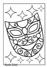8 Mardi Gras Coloring Pages  Coloring Free Printables sketch template