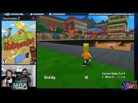 Simpsons Skateboarding - Gameplay - YouTube