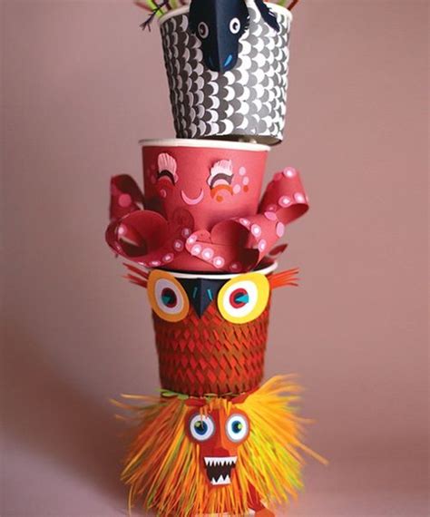 25 Paper Cup Crafts - Red Ted Art's Blog