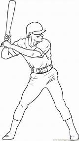 Baseball Coloring Page For Kids Printable  sketch template
