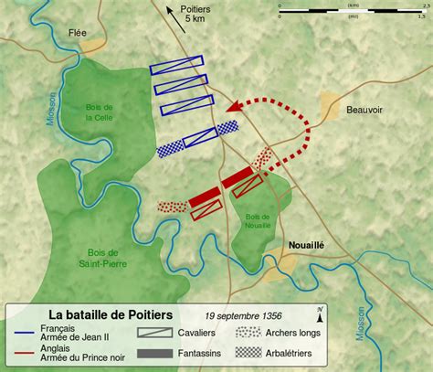 File:Battle of Poitiers 1356 map-fr.svg | Battle, Map, Edward the black ...