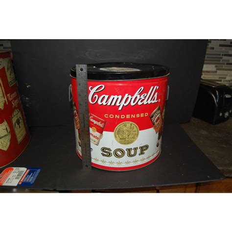 Vintage Campbell's Soup Tin 11 HIGH Tin Can 1998 | Etsy