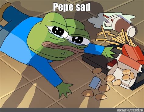 Create meme "Pepe, pepe sad" - Pictures - Meme-arsenal.com