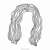 Curly Hair Coloring Pages  Home sketch template